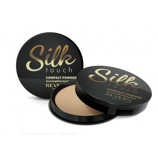 REVERS puder prasowany SILK TOUCH bronzing nr14