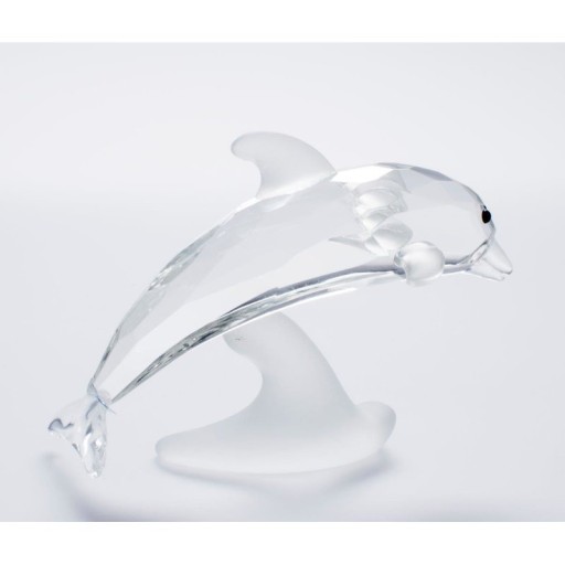 DELFIN Kryształowa figurka ATLAS -CRYSTAL STYLE