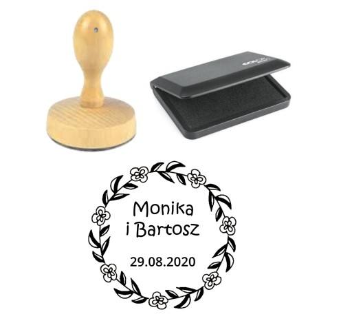 PIECZĘĆ NA ŚLUB PIECZĄTKA ŚLUBNA STEMPEL WESELE