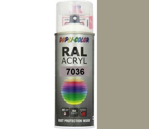 MOTIP RAL ACRYL 7036 POŁYSK DUPLI-COLOR FARBA AKRYL SPRAY 400 ML