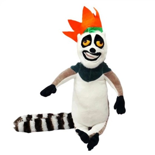 MASKOTKA PLUSZAK MADAGASKAR KRÓL JULIAN 30 CM