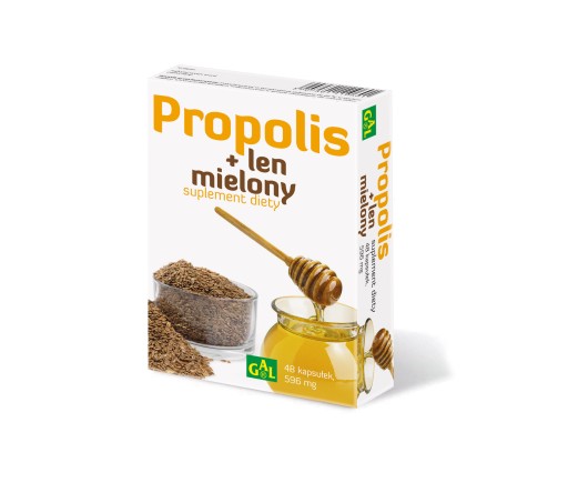 GAL Propolis + len mielony 48 kapsułek