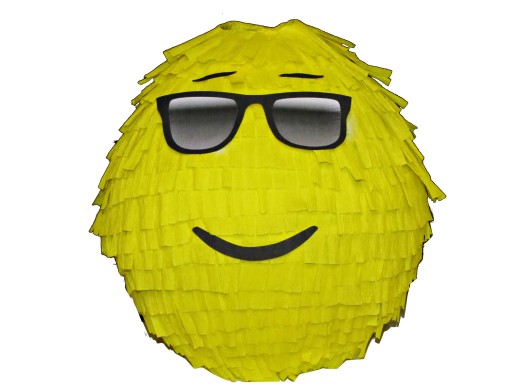 PINIATA FUL ZESTAW__EMOTIKON EMOTKA _ 100CM XXL