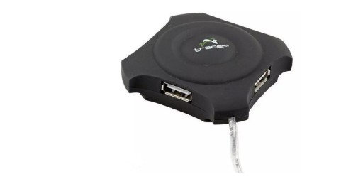 HUB TRACER USB 2.0 TRACER H7 4 porty 10SZT.PAKIET
