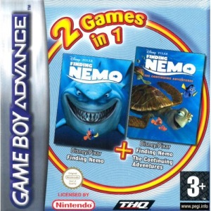 Gra Finding Nemo + The Continuing Adventures GBA