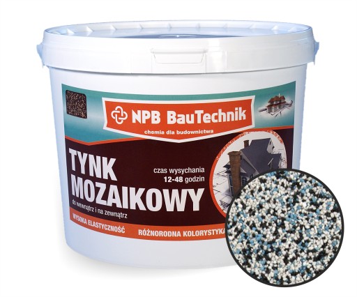 PRÓBKA Dekoracyjny Tynk Mozaikowy Żywiczny MOZAIKA