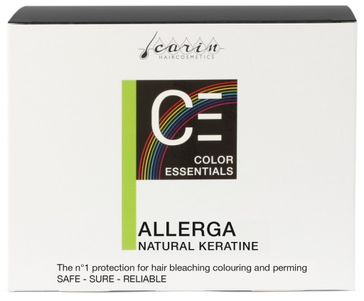 Carin Allerga Płynna Keratyna Do Włosów W Ampułkach 6x7,5ml