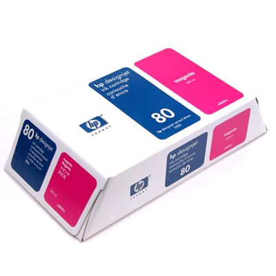 C4847A TUSZ HP 80 MAGENTA 2007