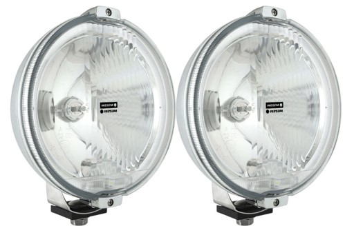 HALOGEN DALEKOSIĘŻNY LEDA 24V CHROM TIR ROLNICZE