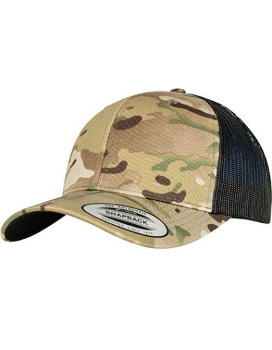 CZAPKA Z DASZKIEM FLEXFIT TRUCKER MORO
