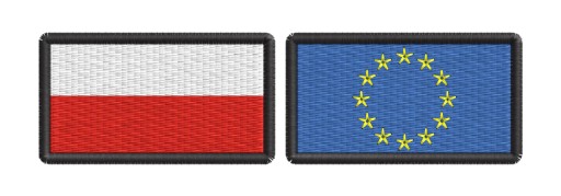 KOMPLET FLAGA PL/UE D5 BLUZA KUCHARSKA DODATKI