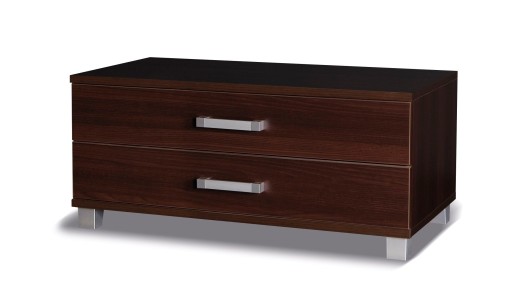 MS6 KOMODA SZAFKA wenge 2 szuflady STOLIK RTV 100