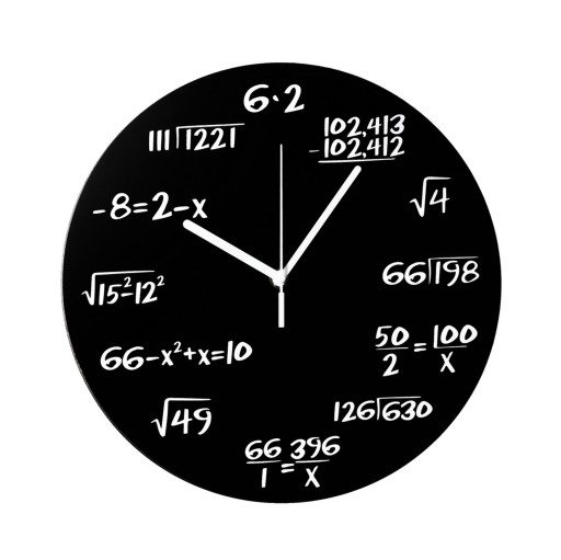 ZEGAR MATEMATYKA informatyka OBLICZ, która godzina