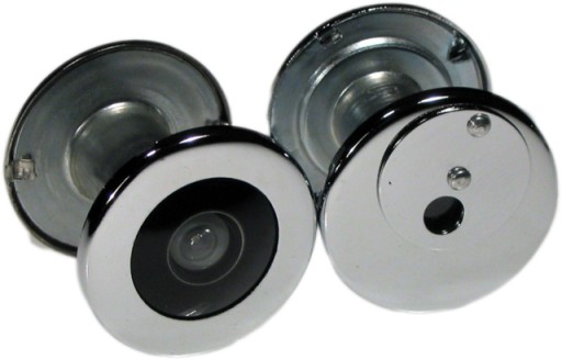 Wizjer drzwiowy polski kolor chrom judasz 36-60mm