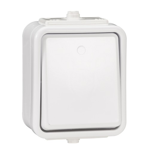 Włącznik pojedynczy natynkowy WNT100C01 Cedar IP44