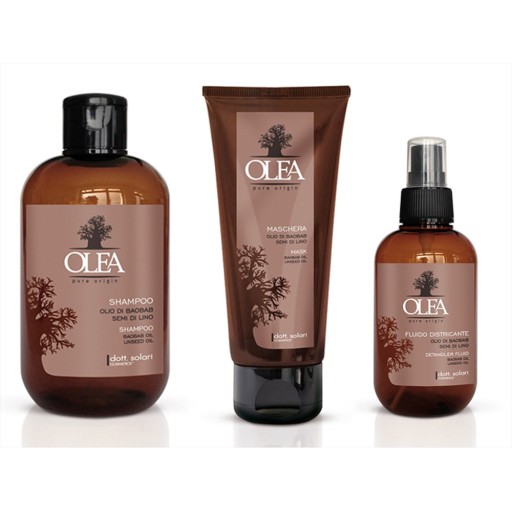 OLEA SZAMPON + MASKA + FLUID Z BAOBABEM - ZESTAW