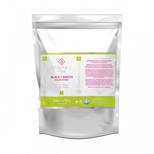 BLACK CARBON Maska algowa 750 ml Charmine Rose