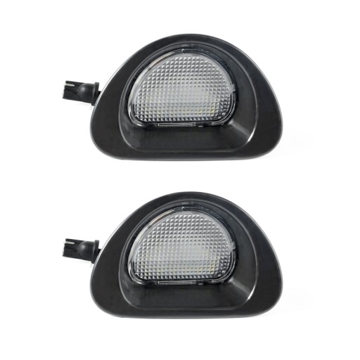 PODŚWIETLENIE TABLICY REJESTRACYJNEJ OŚWIETLENIE LED LAMPKI PEUGEOT 107