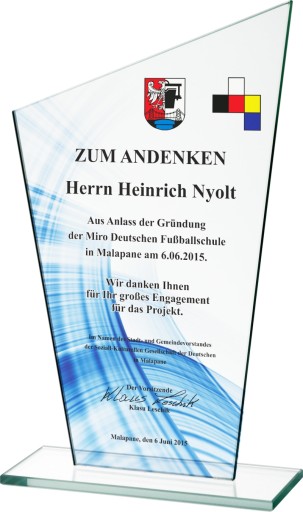 ELEGANCKA STATUETKA SZKLANA - KOLOR GRAWER - HIT!!