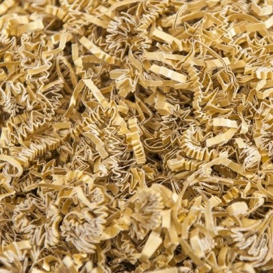 Wypełniacz Papierowy Ozdobny SizzlePak Złoty 1kg