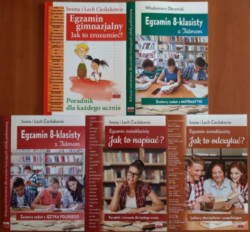 Egzamin ósmoklasisty Polski + Matematyka TUTOR + Gratis