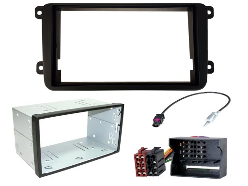 RAMKA RADIOWA 2DIN ISO VW PASSAT B6 B7 CC SCIROCCO