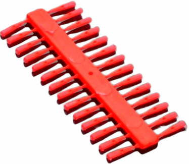 STOPERY MIKADO METHOD FEEDER PUSH STOP CZERWONY