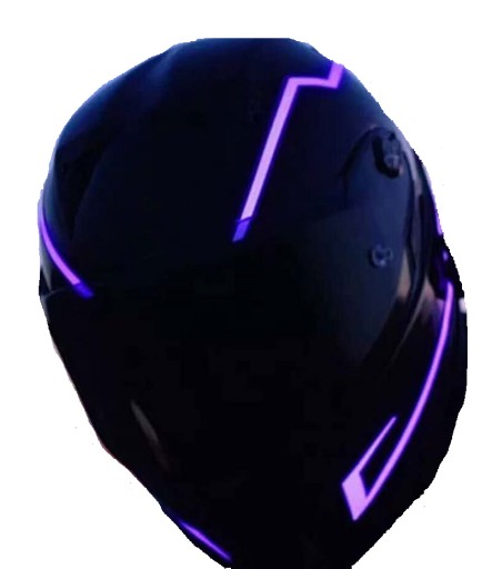 OŚWIETLENIE KASK LED MOTOCYKL MOTOR ROWER TUNING