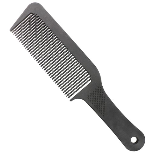 Grzebień Karbowany BARBER Fryzjerski Czarny