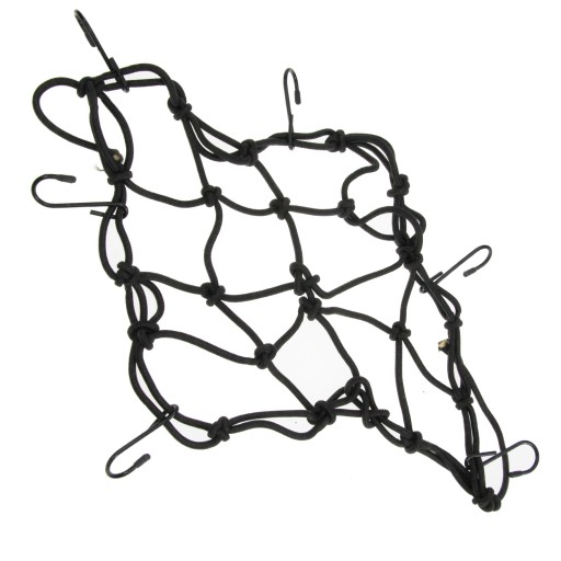 SIATKA BAGAŻOWA NA MOTOR QUAD PAJĄK 25x25cm