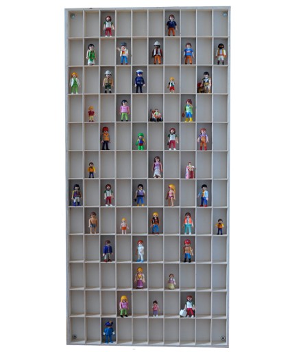 Półka na figurki Playmobil / Hot Wheels / Resoraki