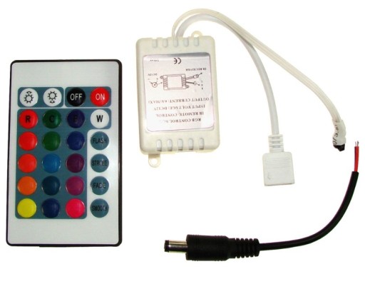 PILOT Kontroler do taśm listw LED RGB 24przyc(2023