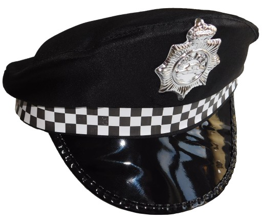 CZAPKA POLICYJNA POLICJA POLICJANTA FOTOBUDKA 309