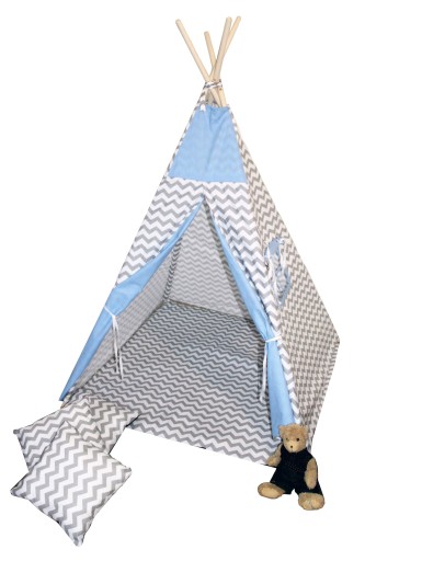 Namiot dla dzieci TIPI WIGWAM TEEPEE DOMEK BAWEŁNA
