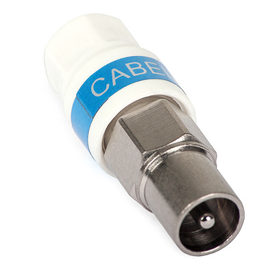 Wtyk IEC RG-6/Triset Self-Install CABELCON