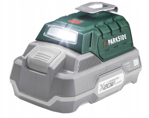 WARSZTATOWA LAMPA LED POWERBA DO AKU PARKSIDE X20V
