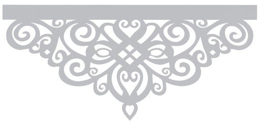 AŻURY DO FIRAN PANEL AŻURY OZDOBNE KOLORY 100 cm