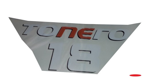 NAKLEJKA WÓZEK WIDŁOWY TOYOTA 8 TONERO 18