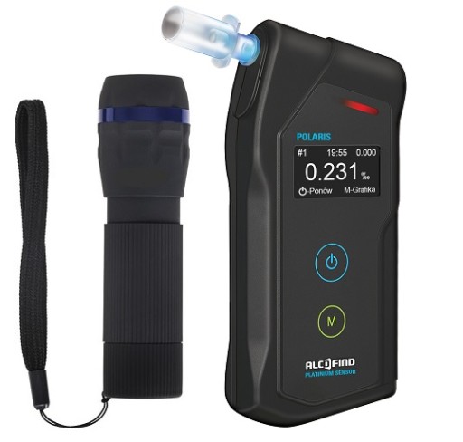 Alkomat ALCOFIND POLARIS dokładny + kalibracje