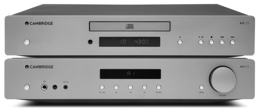 CAMBRIDGE AUDIO AXA35 + AXC35 = WZMACNIACZ + ODTWARZACZ CD = IDEAŁ KONESERA