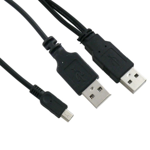 Kabel USB-A wtyk/USB-A+B-mini wtyk KAB-1029 (1,5M)