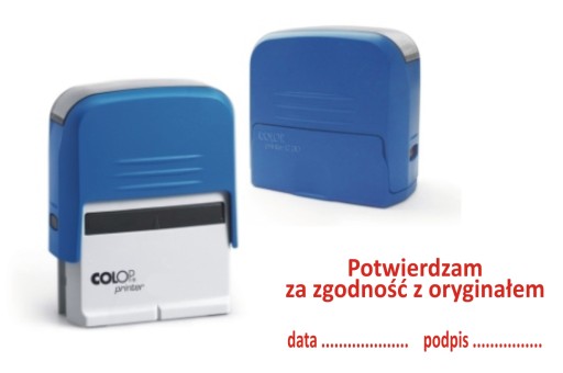 PIECZĄTKA gotowy tekst ZA ZGODNOŚĆ... I INNE COLOP