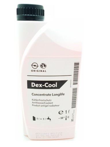 KONCENTRAT DO CHŁODNIC DEX-COOL 1L GM ORYGINAŁ