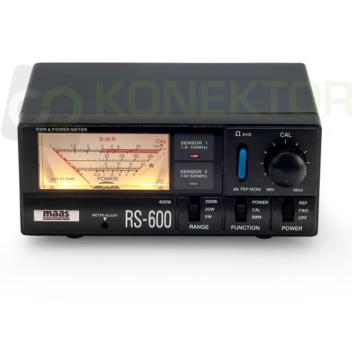 MAAS RS-600 reflektometr 1.8-525MHz KF/VHF/UHF SWR