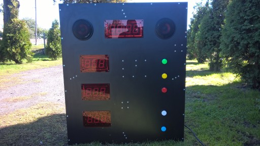 Batak touch RGB trzech graczy refleksomierz zbijak