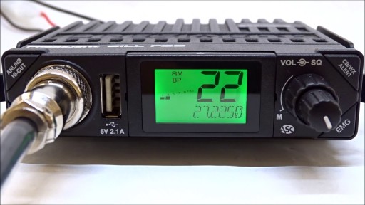 RADIO CB PRESIDENT BILL AM/FM ASC USB 7 KOLORÓW