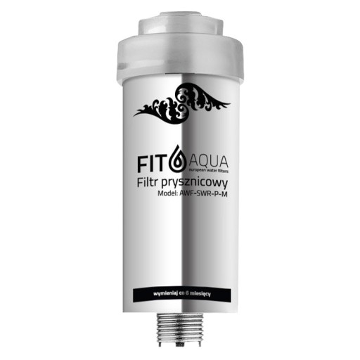 FILTR WODY PRYSZNICOWY Fit Aqua AWF-SWR-P SILVER