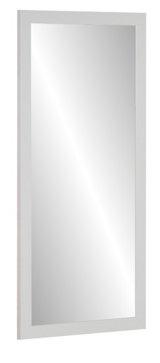 MEGA LUSTRO w ramie 130x40 BIAŁE POŁYSK