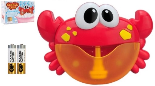 KRAB DO ROBIENIA PIANY KĄPIELI WANNY Z MELODYJKAMI
