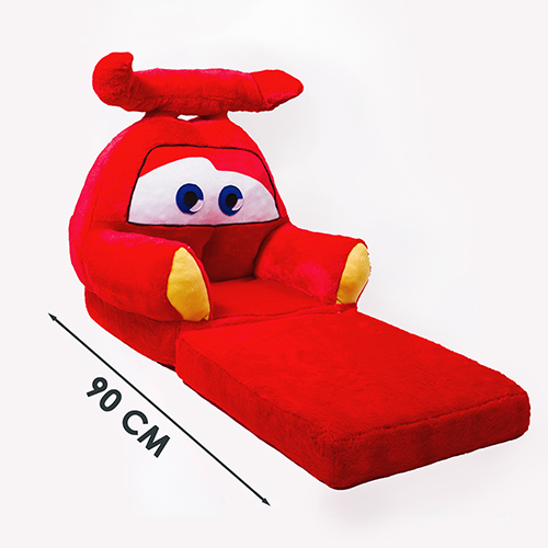 Rozkładany fotelik z pluszu sofa materac samochód